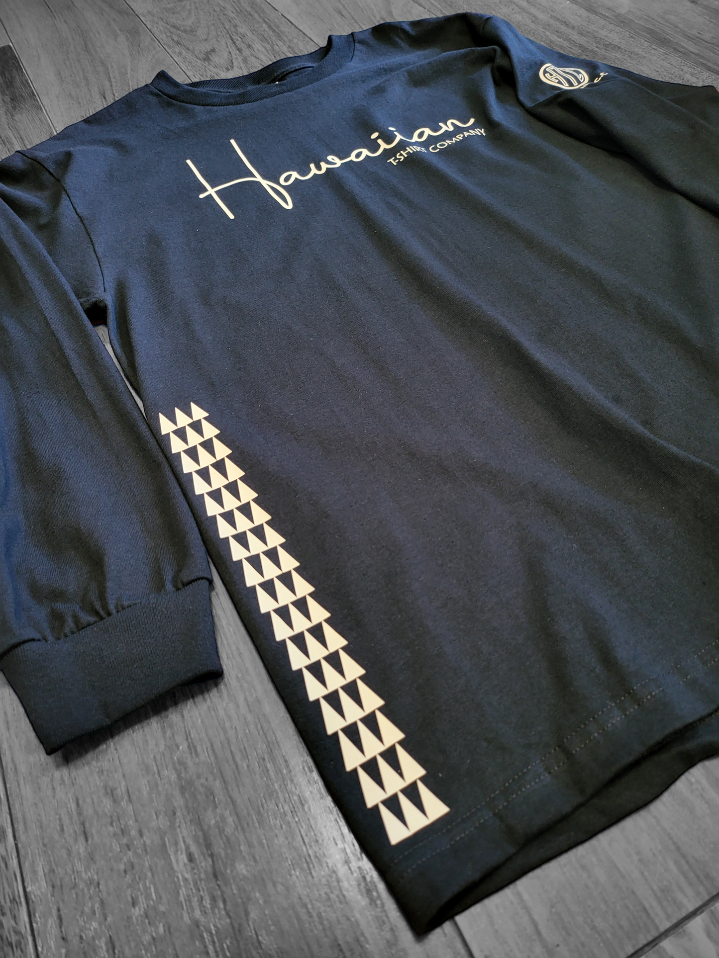 Long Sleeve Signature Series T-shirt (Navy)