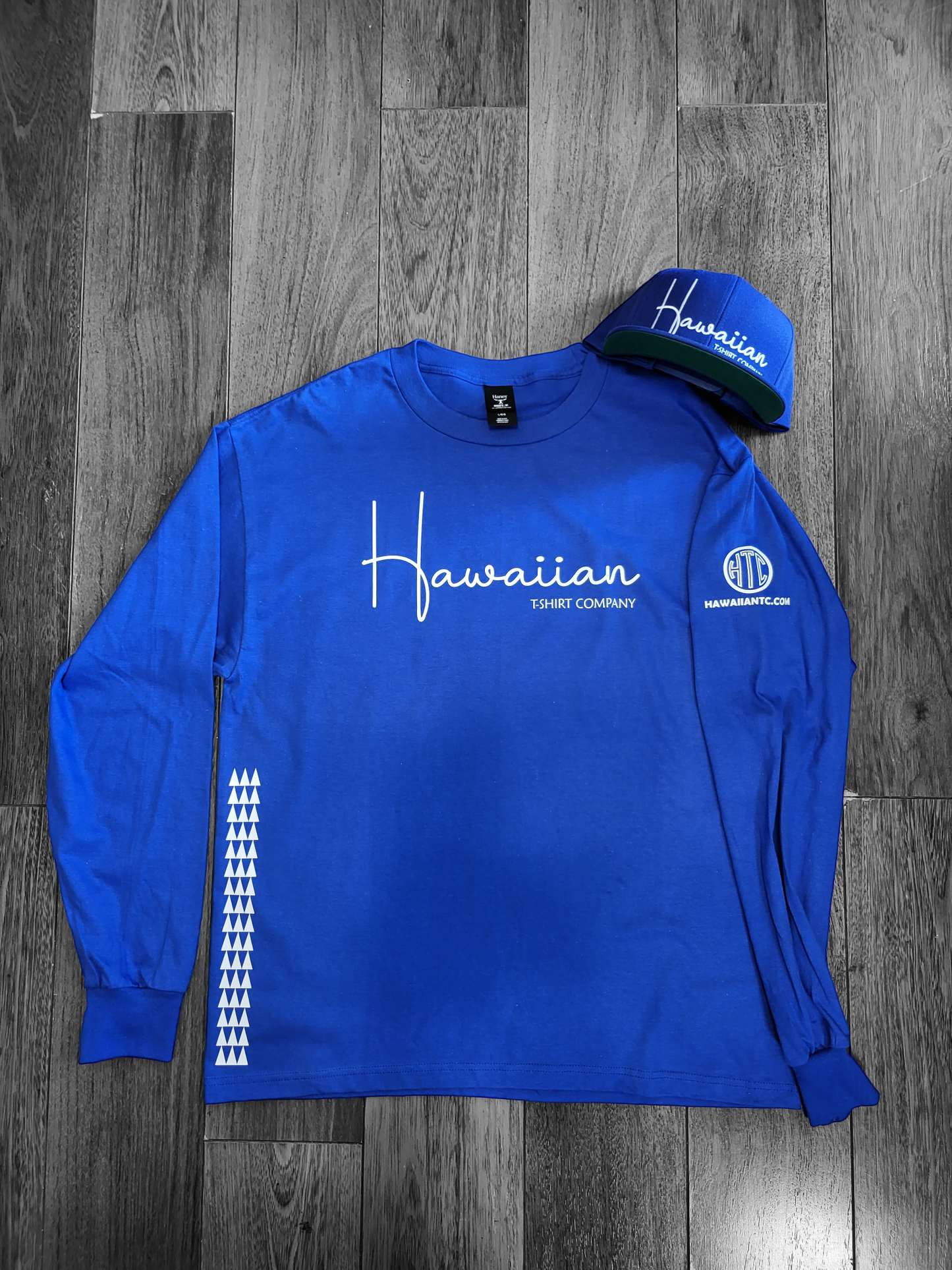 Long Sleeve Signature Series T-shirt (Royal Blue)