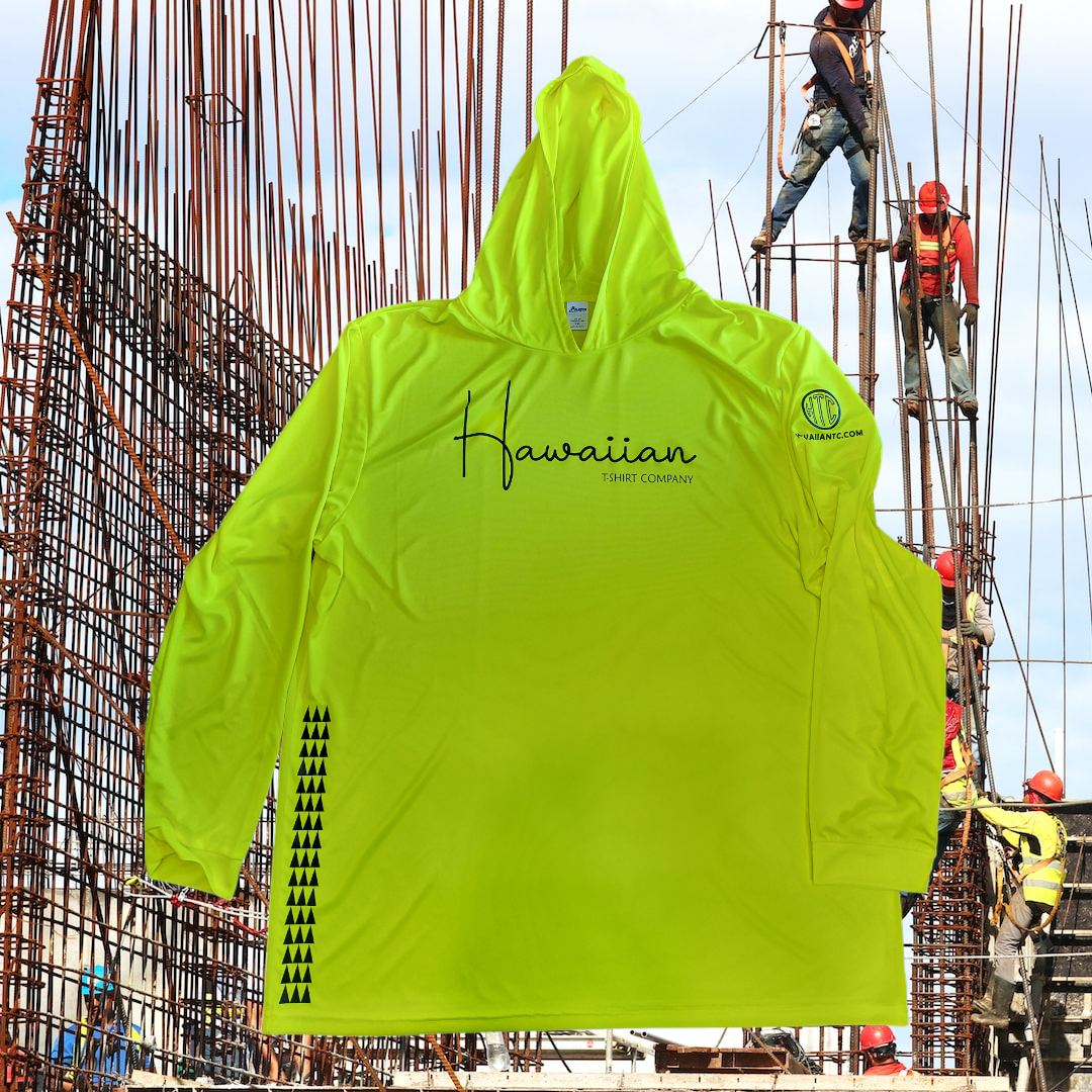Sun Protection Hoodies (Safety Green)