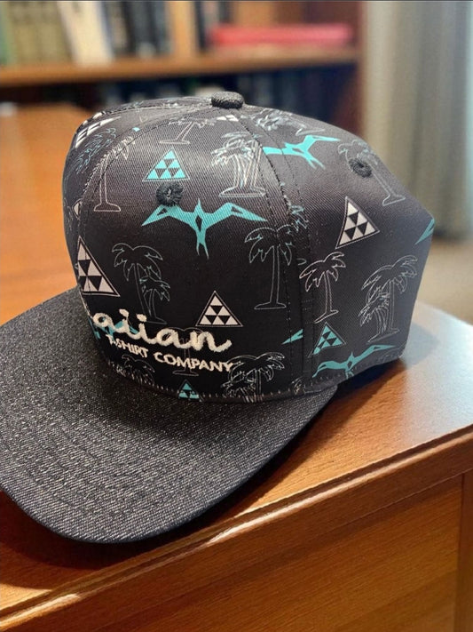 Hats "Black Iwa Design" Flatbill Snapback