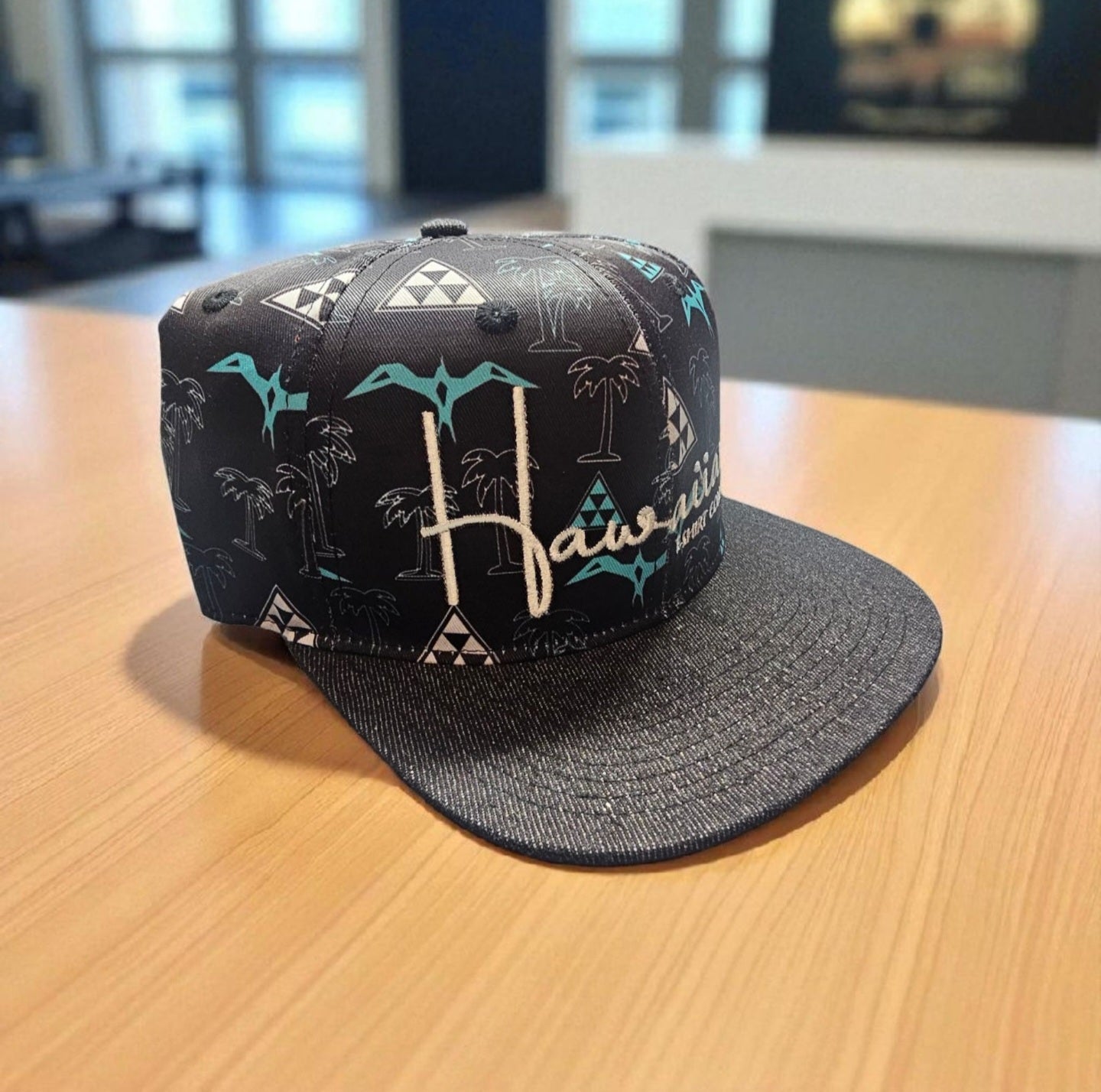 Hats "Black Iwa Design" Flatbill Snapback