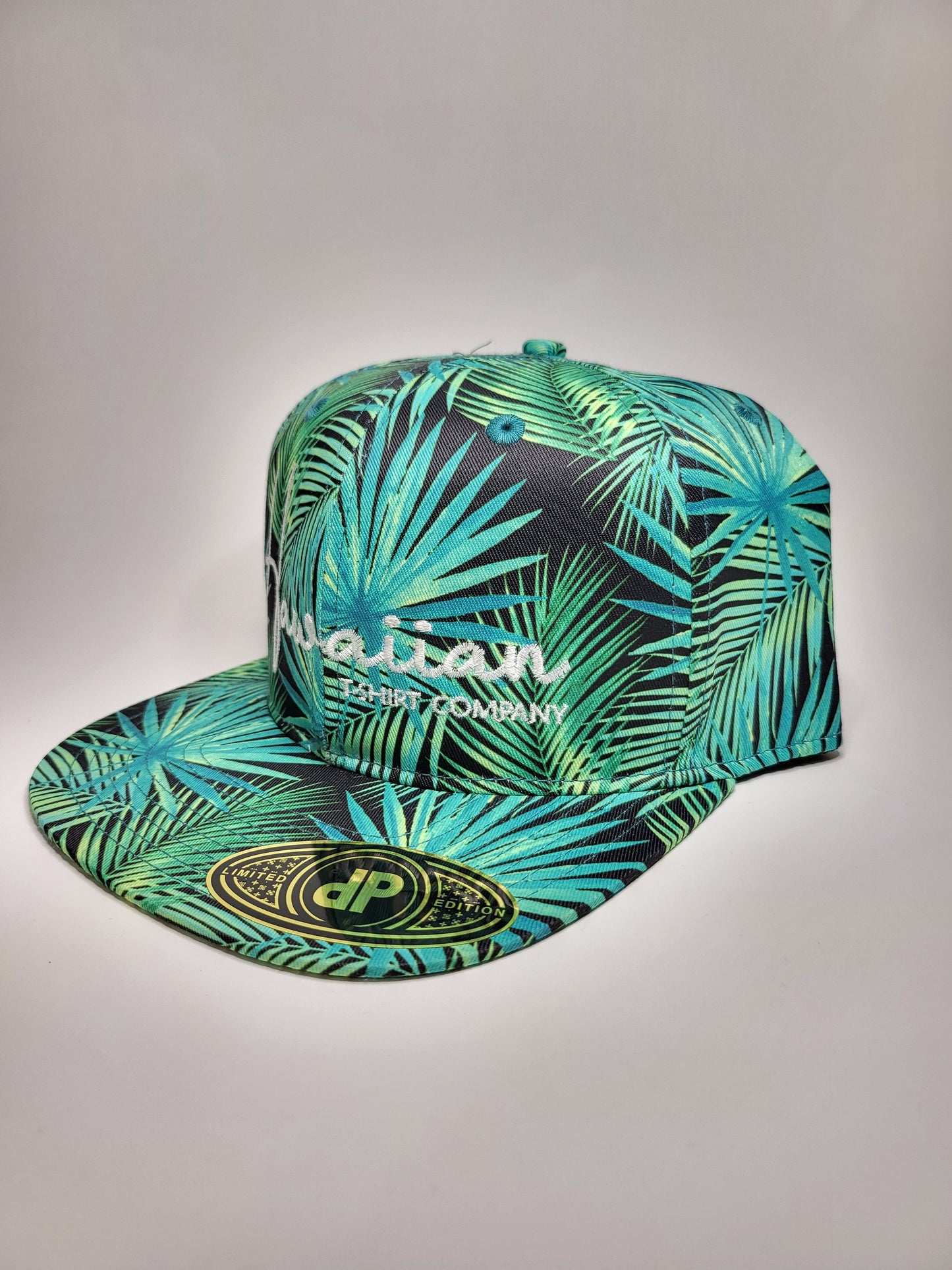 Hats "Green Fan Palm" Flatbill Snapback