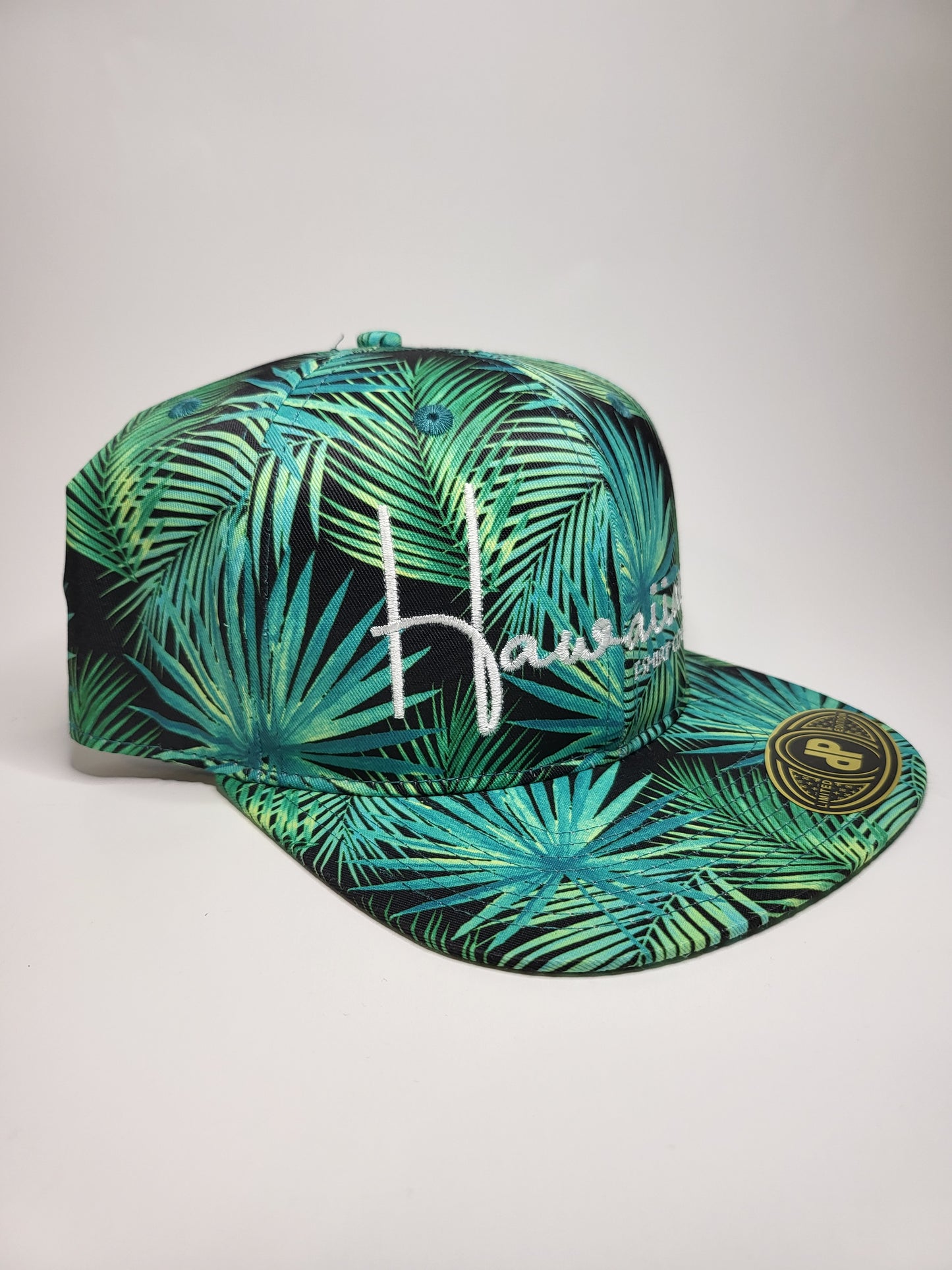 Hats "Green Fan Palm" Flatbill Snapback