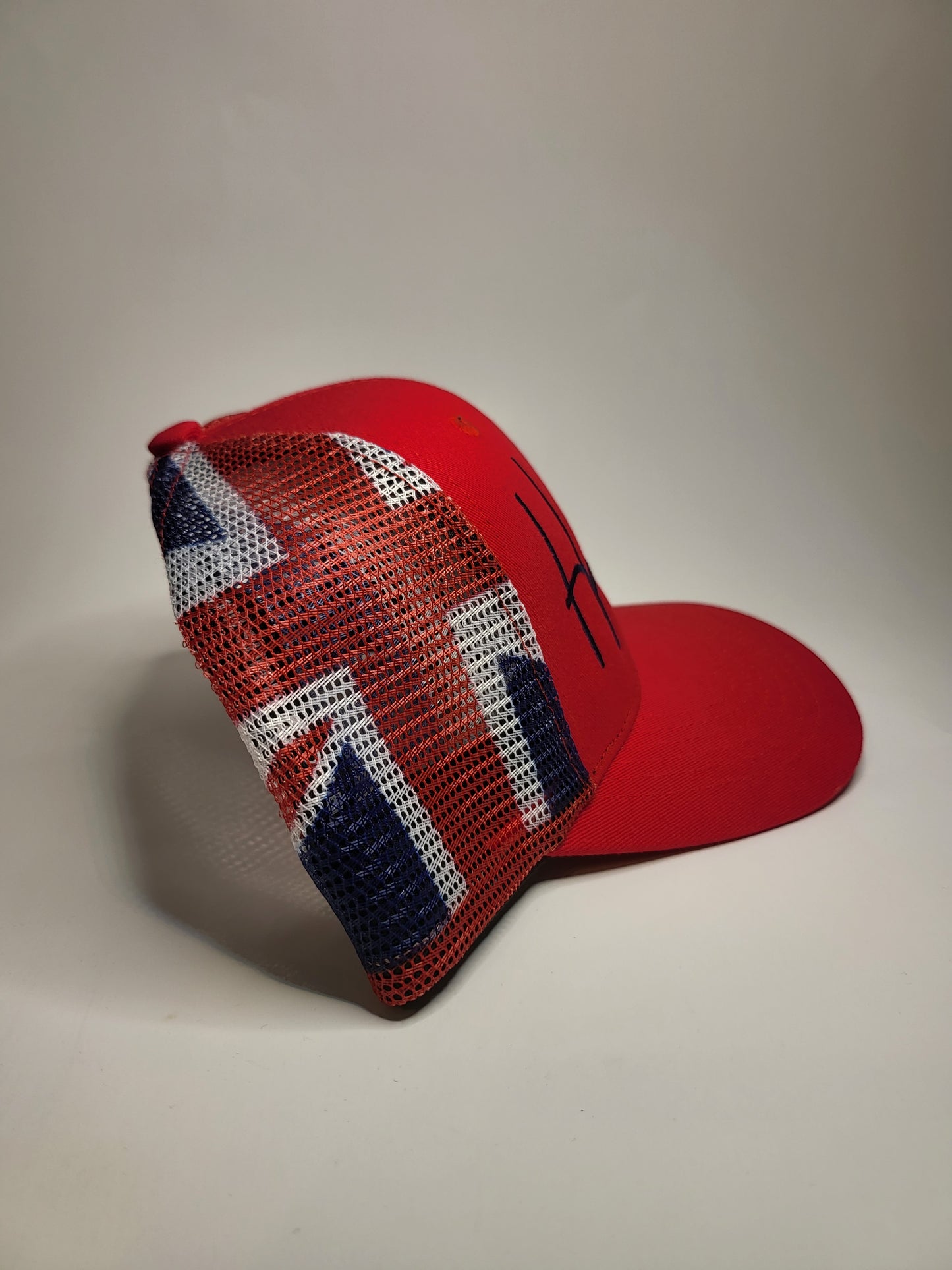 Hats "Hawaiian Flag Mesh" (Red) Trucker Cap