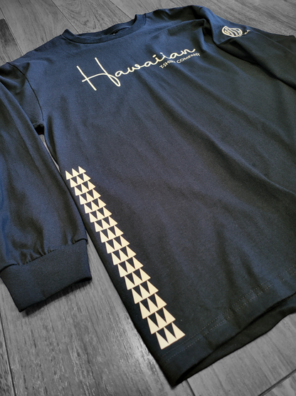 Long Sleeve Signature Series T-shirt (Navy)