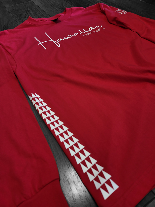Long Sleeve Signature Series T-shirt (Red)