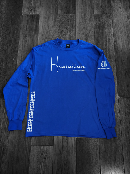 Long Sleeve Signature Series T-shirt (Royal Blue)