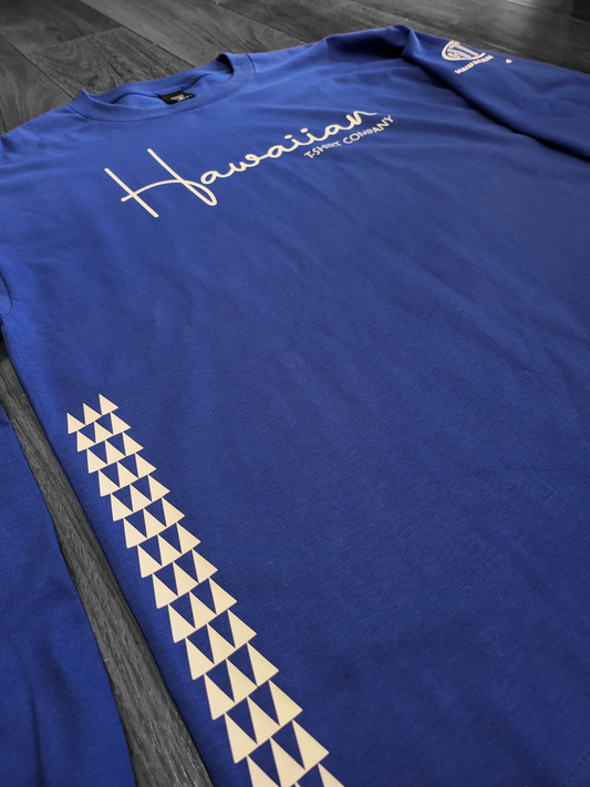 Long Sleeve Signature Series T-shirt (Royal Blue)