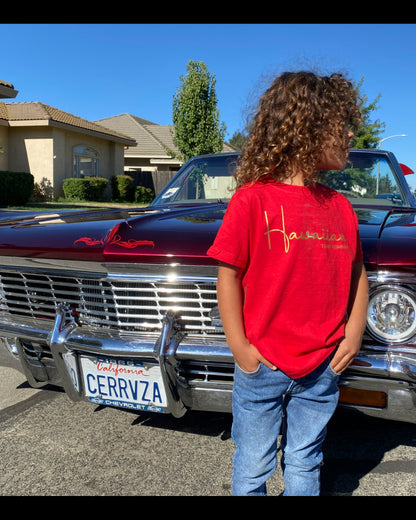 Kids size Tshirt (Red)