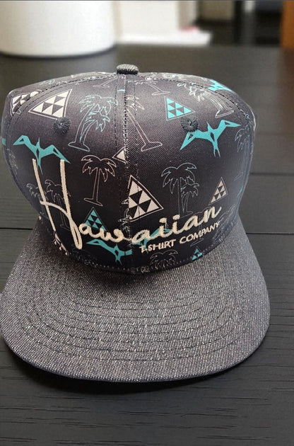 Hats "Black Iwa Design" Flatbill Snapback